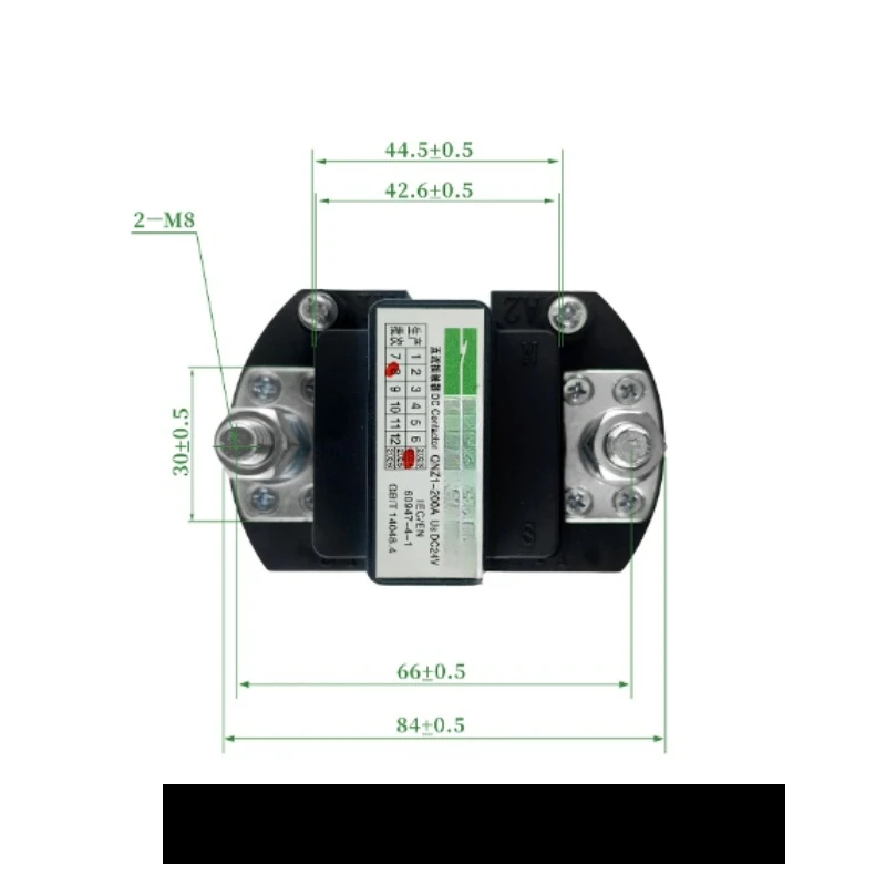 DC24V Straight Plate Curved Plate QNZ-400A Inverter Special DC Contactor
