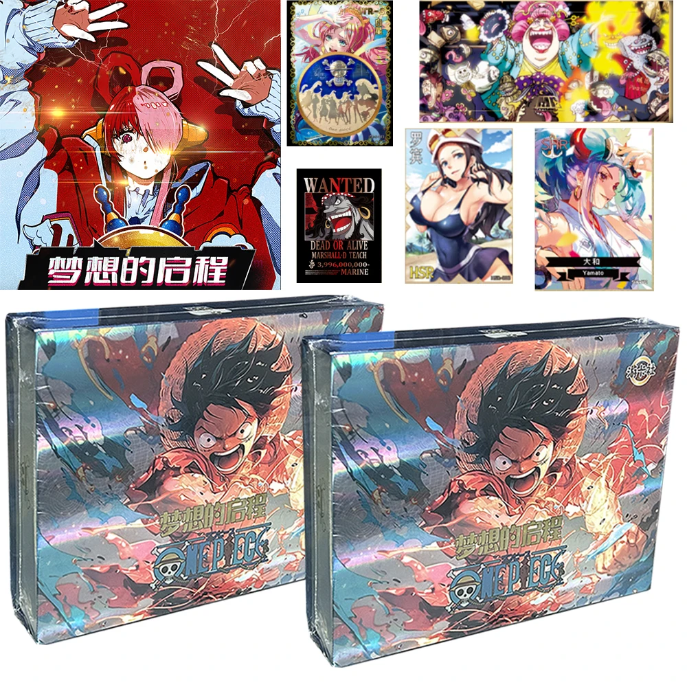 One Piece Collection Cards The Beginning of Dreams Anime Luffy Zoro Nami Chopper TCG Game Collectibles Card Child Birthday Gift