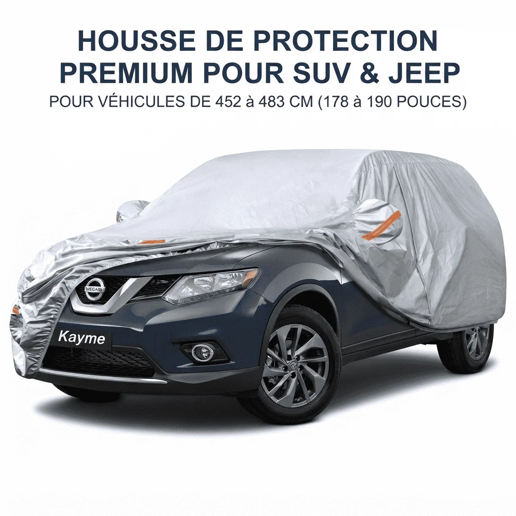 

Universal Suv/Sedan Waterproof Car Cover Outdoor UV Dust Wind Scratch-resistant Fit Hatchback Kayme Car Protective Accessories