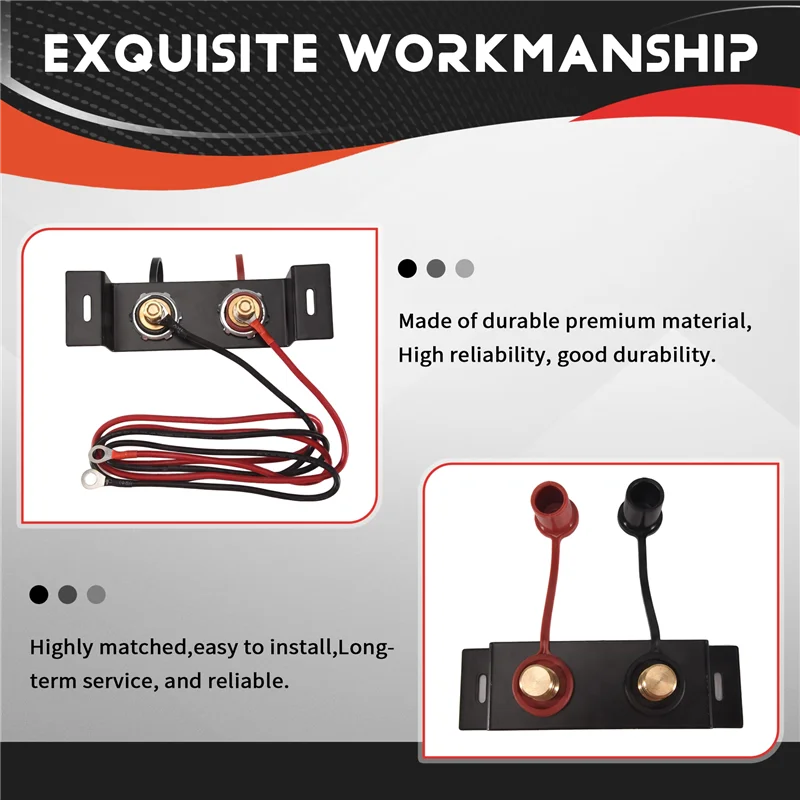 

Универсальный стартер для аккумулятора, перемычка для дистанционных клемм аккумулятора, перемычка для зарядки аккумулятора