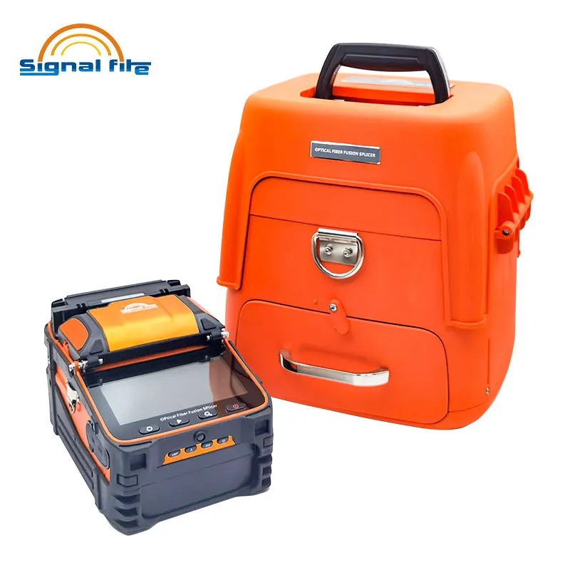 

AI-9 Trunk Fiber Fusion Splicer Fusion Machine Hot Melt Machine Automatic Jumper Cable Optical Fiber Leather Wire Fusion Splicer