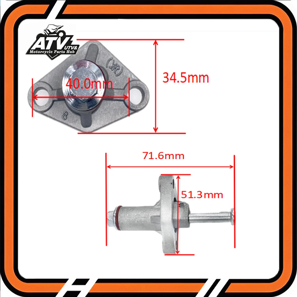 Chain Tensioner For Buyang 300 Stel ATV 300B 2.4.01.0080 LU019250 Linhai 300 Feishen CAFFENERO 250 EFI BENELLI LU059860
