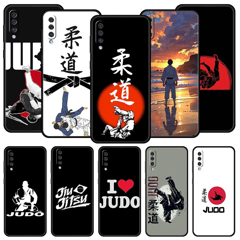 Japanese Martial Judo Phone Case For Samsung A56 A36 A26 A54 A52 A24 A14 A50 A72 A70 A06 A12 A22 A34 A42 A32 A04s A16 5G Cover