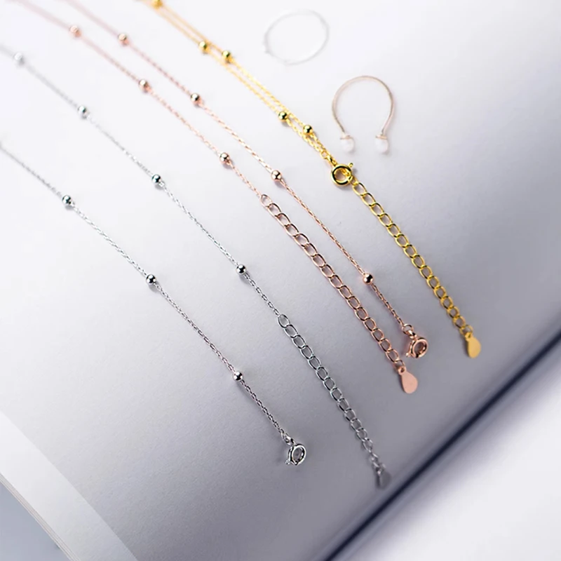 Modian New Sale 100% 925 Sterling Silver Exquisite Tiny Rose & Gold Color Necklaces Pendant For Women Fine Fashion Jewelry