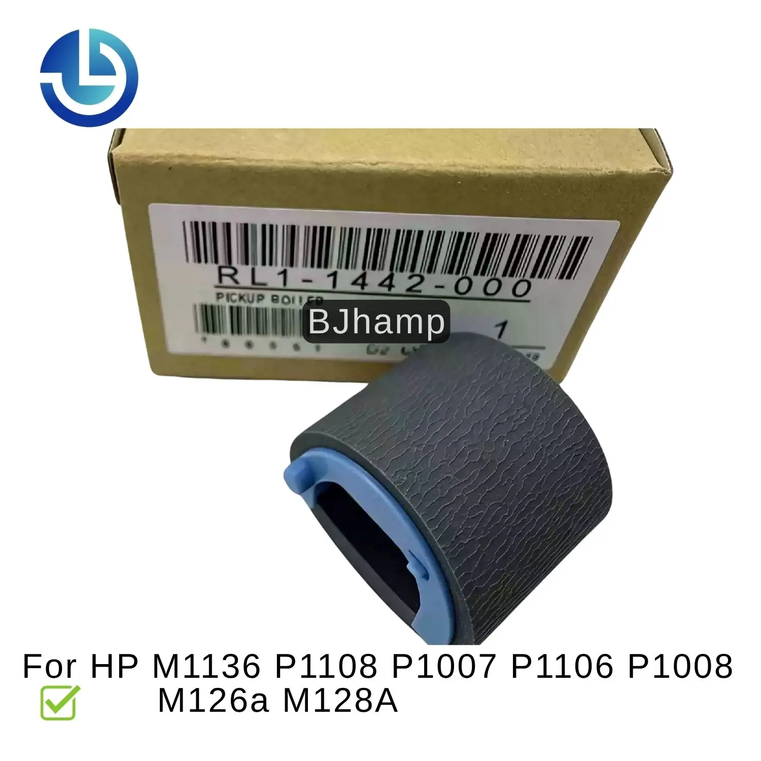 New Durable Paper Feed Roller Printer Replacement Parts RL1-1442 for HP M1136 P1108 P1007 M126a M128A Anti Paper Jam Accessory