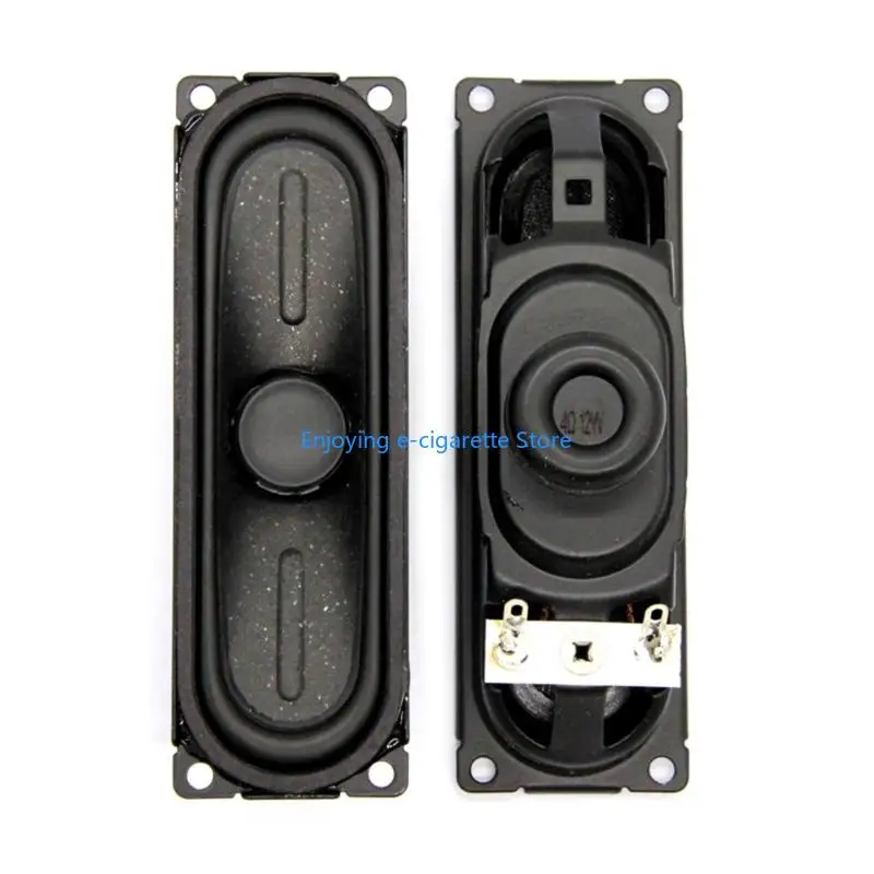 Ovaler Lautsprecher mit internem Magnet, 97 x 31 mm, 4 Ohm, 12 W, mit Metallgehäuse-Upgrades für verbesserte Haltbarkeit und – Detail 7