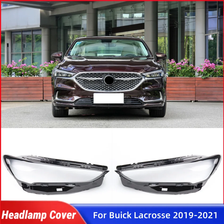 

For Buick Lacrosse 2019 2020 2021 Car Front Headlight Lens Cover Shade Headlight Headlights Glass