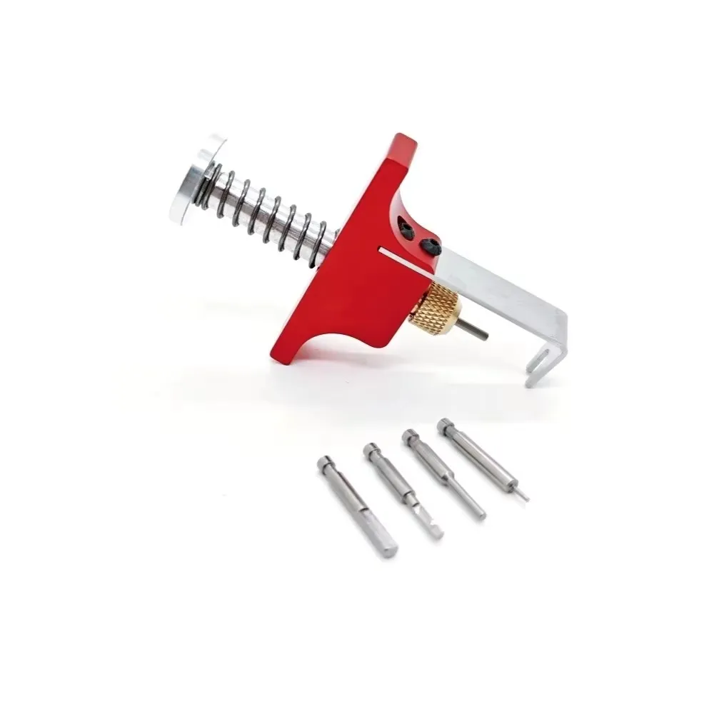 1 set of RC drone propeller removal tools, including 2.9mm/1.9mm/1.7mm/0.9mm aluminum alloy ejector pin removers
