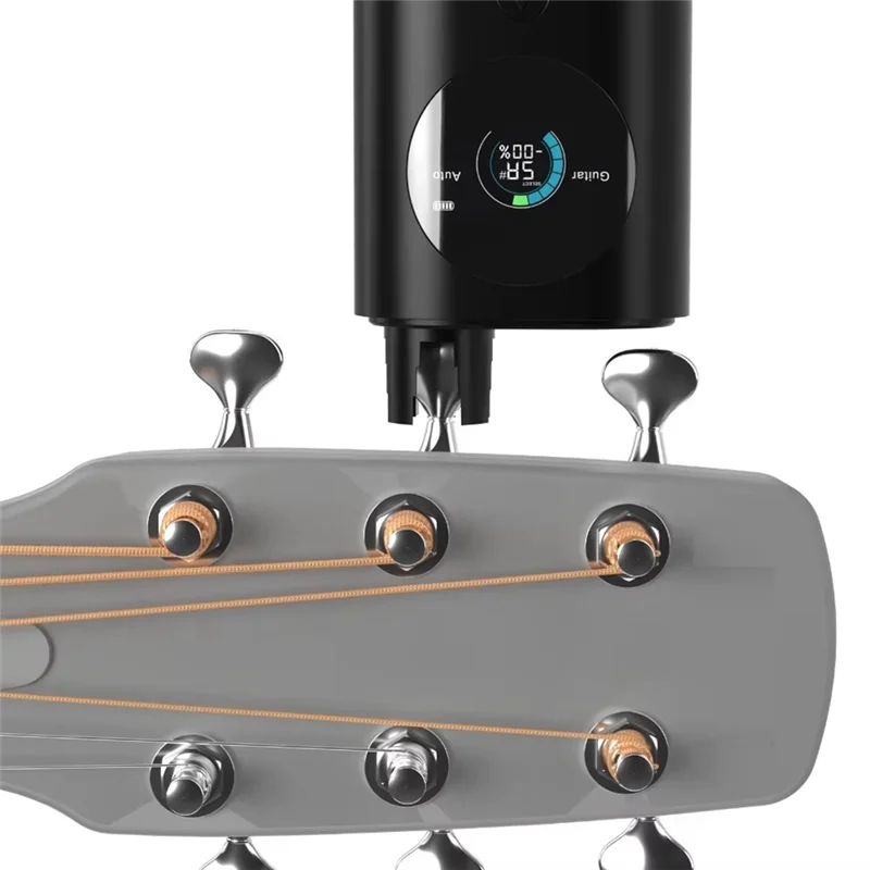 

A99I-Smart Automatic Guitar Tuner, Full-Color LCD Screen - Metronome & String Winder - For Electric Guitars, Acoustic Guitars