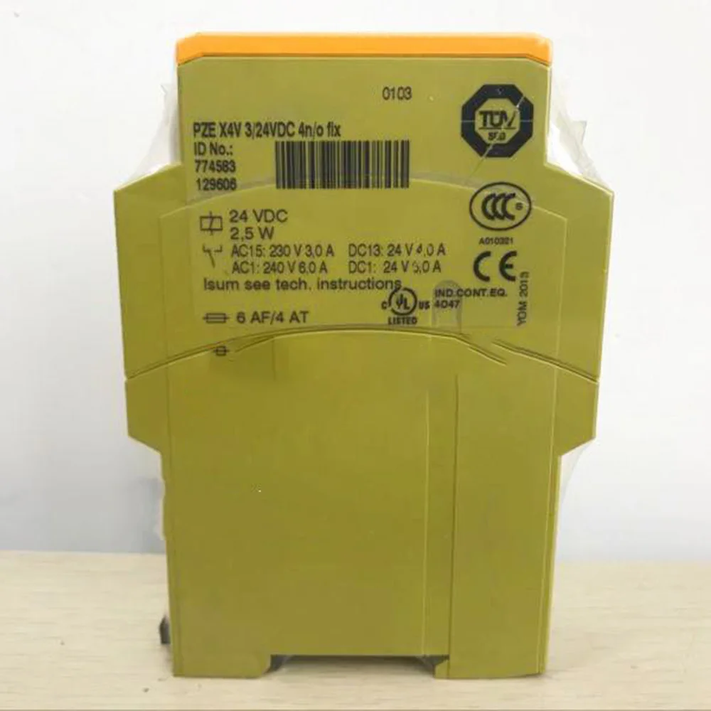 

New for Pilz PZE X4V 3S 751160 24V Safety Relay Module in Box