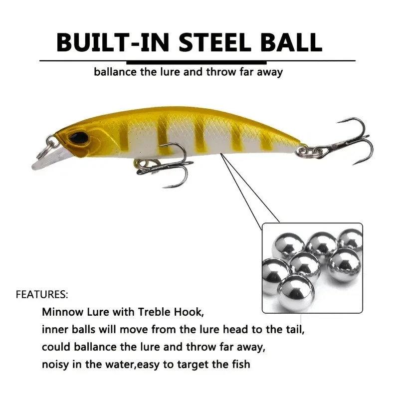 Laser Minnow Fishing Lure Set Wobblers Crankbaits Isca Artificial Hard Bait Carp Mini Fishing Lures Pesca Tackle