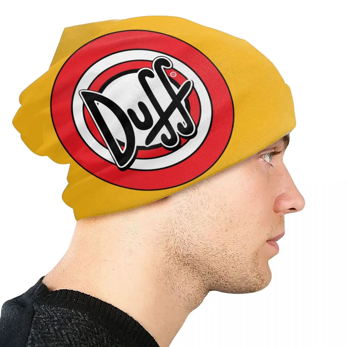 Duff Beer Skullies Beanies Caps Hip Hop Winter Warm Women Men Knitting Hats Adult Unisex Bonnet Hats