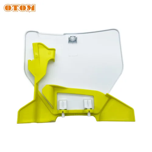 Imagen 2 del producto OTOM motocicleta 2023-2024 placa de matrícula delantera protector de cubierta de plástico para HUSQVARNA FC FS FX TC TX 250 350 450 accesorios motos de cross
