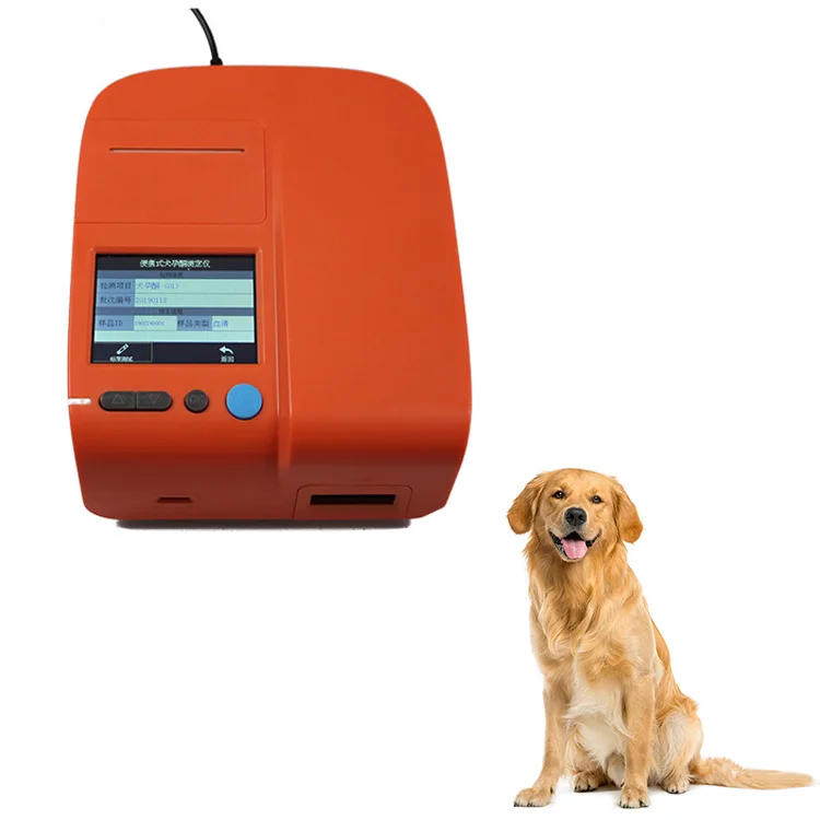 Veterinary Progesterone Analyzer Veterinary Multi-use Portable Canine Progestrone Dog Test Machine