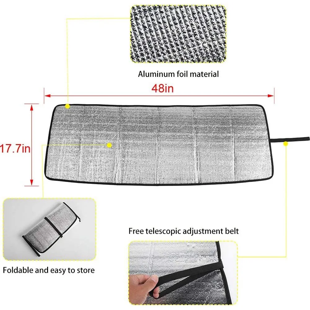 Car Windshield Sunshade Shade Cover for Suzuki JIMNY 2019 2020 Insulation Protection Sun Visor Accessories