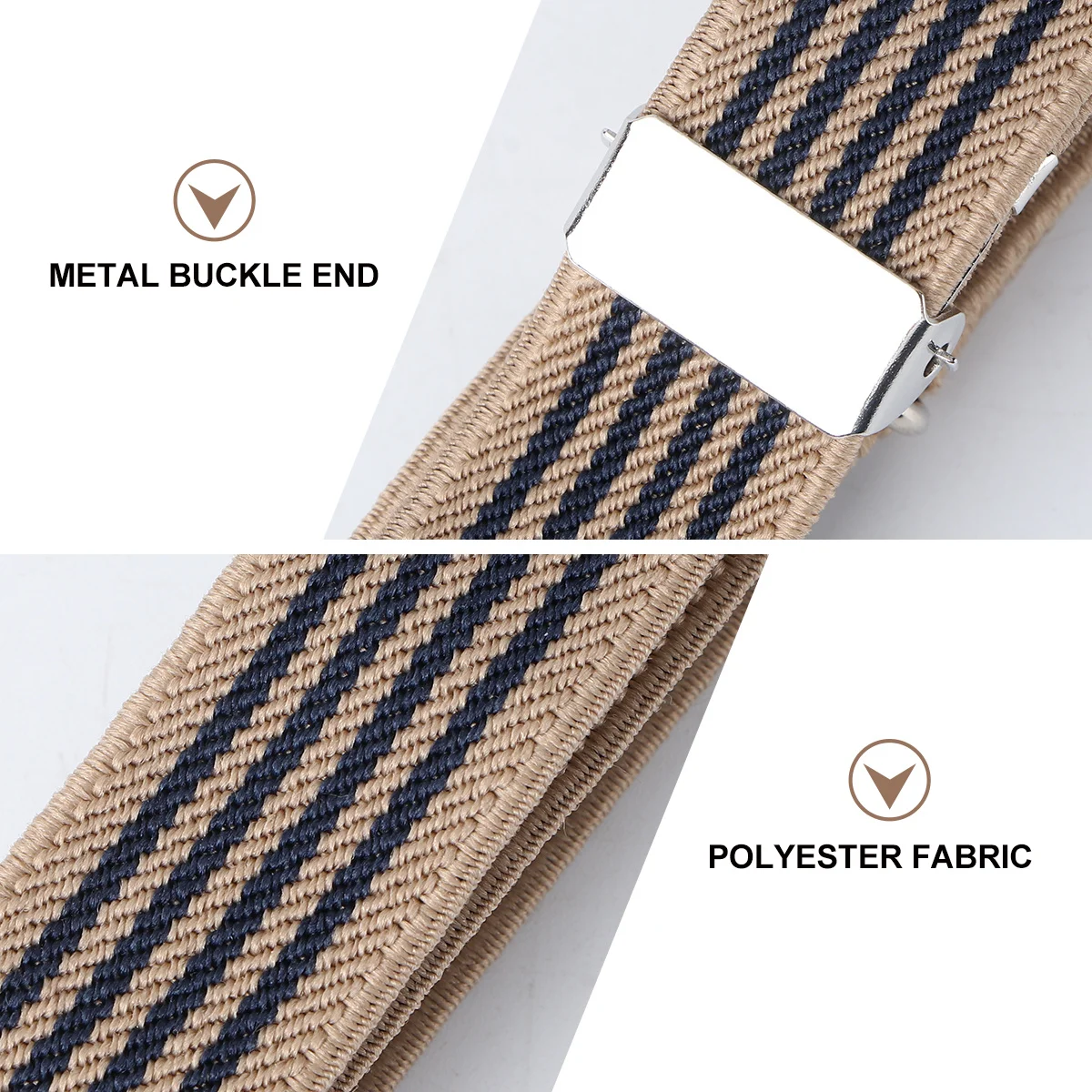 

1 Pair Sleeve Ring Unisex Stretchy Armband For Men Women Elastic Armlet Polyester Silk Rubber Band Fashion Jewelry Adjustable