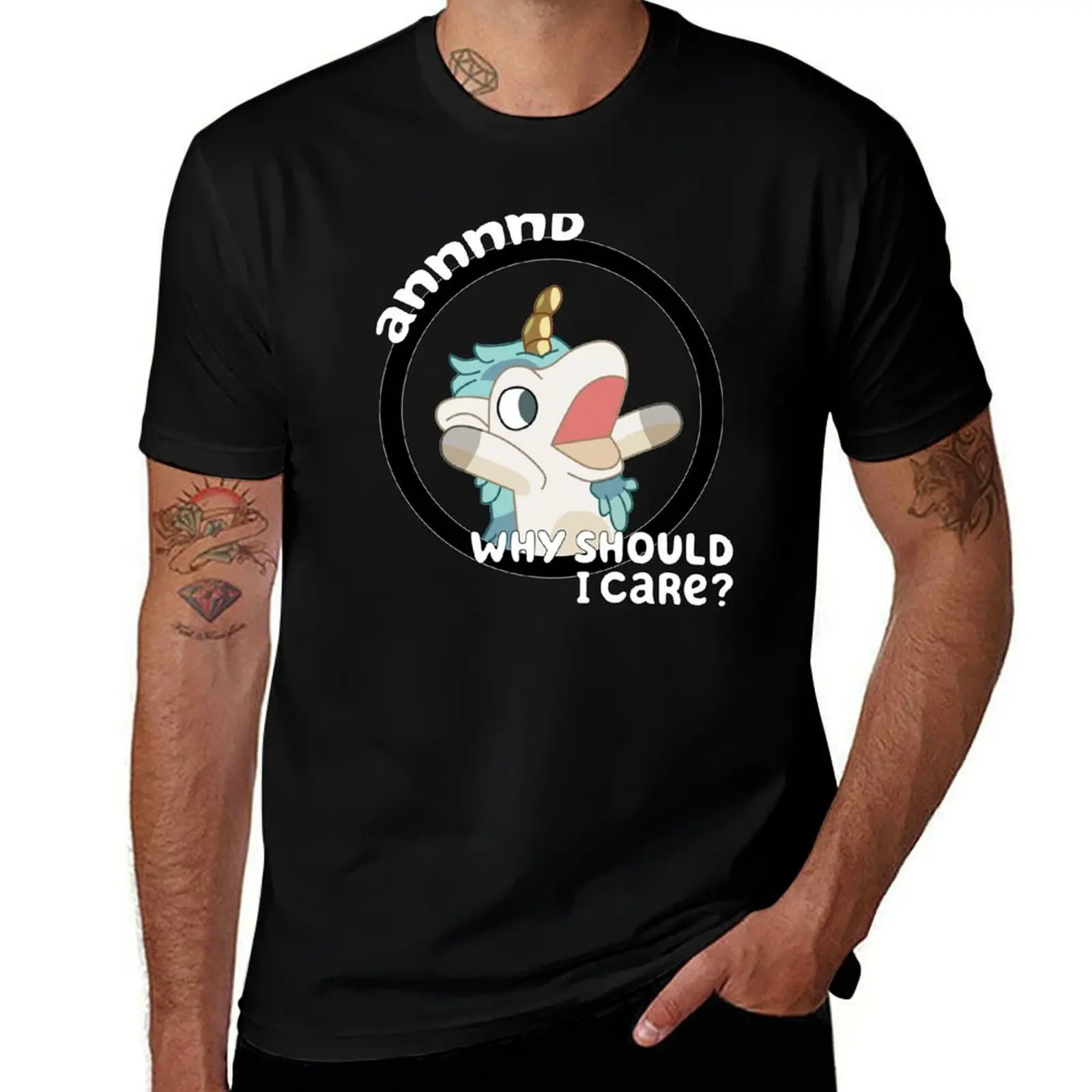 

print humor t funny T-Shirt Unicorse shirt T-Shirt dark shirts custom t t shirts oversize