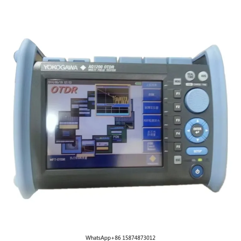 Multi Field Tester AQ1210A 37/35db   OTDR for Visible Light Source Yokogawa Otdr 1200 with 1310 1550nm