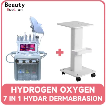 New 7 in 1 Hydrogen Oxygen Small Bubble H2O2 Facial Beauty Machine Jet Peel Hydro Dermabrasion Pore Shrink Face Skin Cleansing