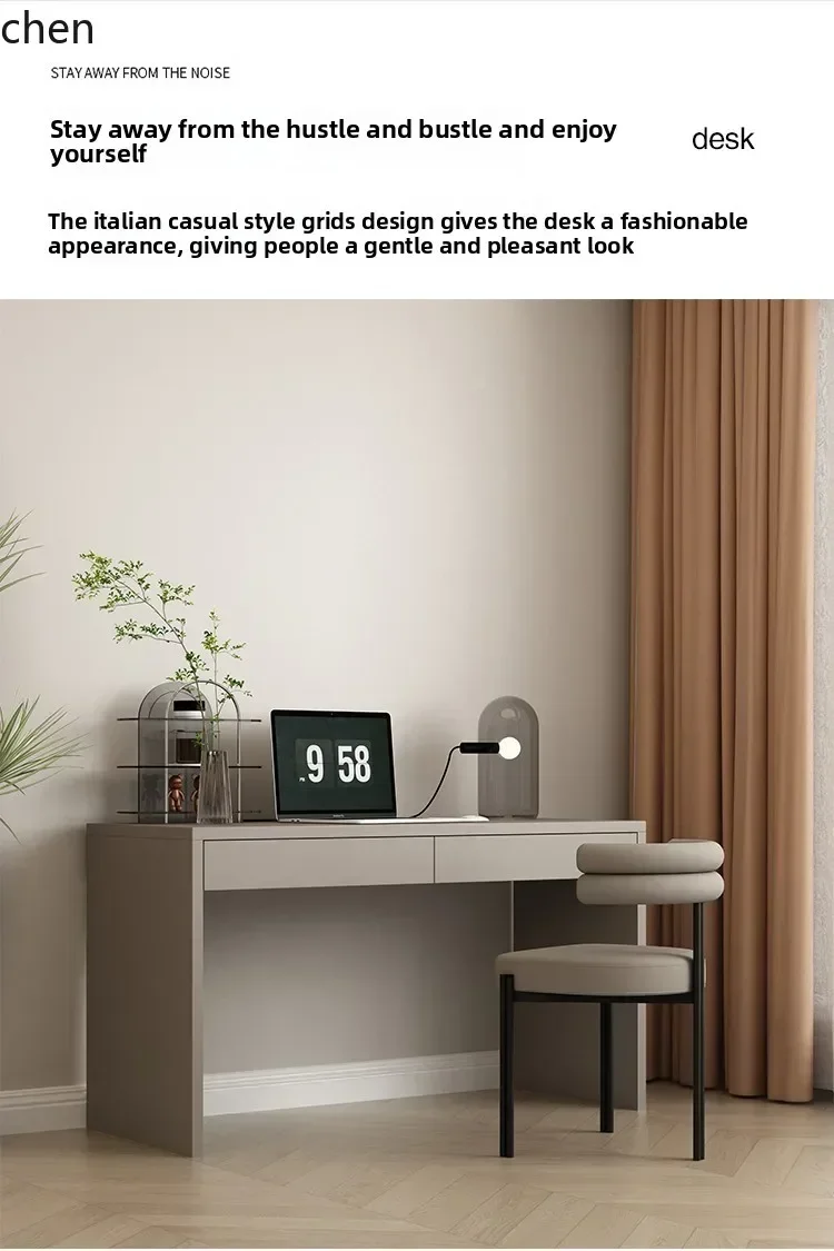 TQH7.2 Minimalist Desk Modern Study Home Desk Computer Desk Multifunctional Living Room Workbench