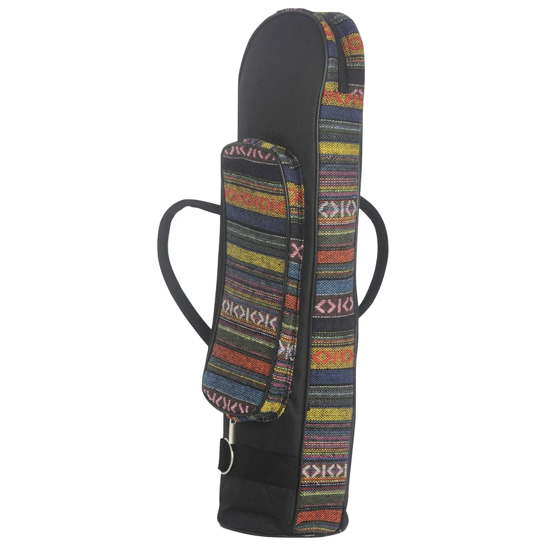 Trumpet Bag Oxford Cloth Handbag Cotton Bag Ethnic Style Waterproof Trumpet Bag Large Side Pocket Shoulder Wind Instrument Parts
