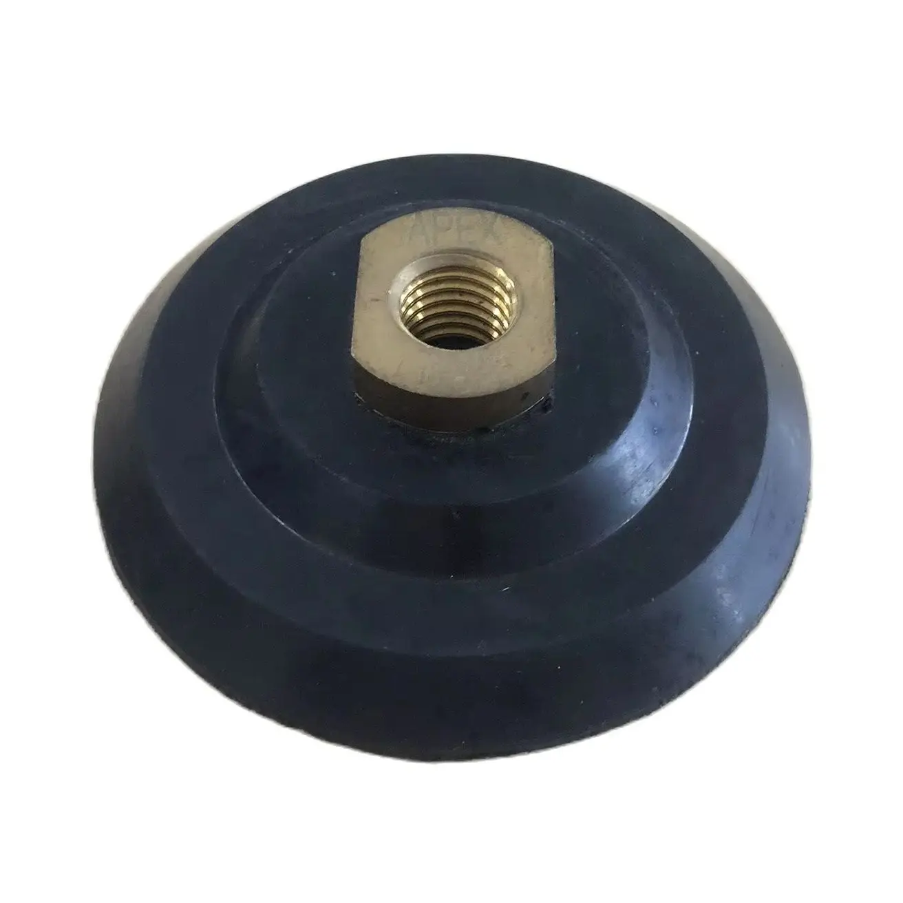 4 Inch 100mm Black Flexible Hard Rubber Back-Up Pad Backer Of Polishing Pad  For Diamond Wet/Dry Polishing Pads