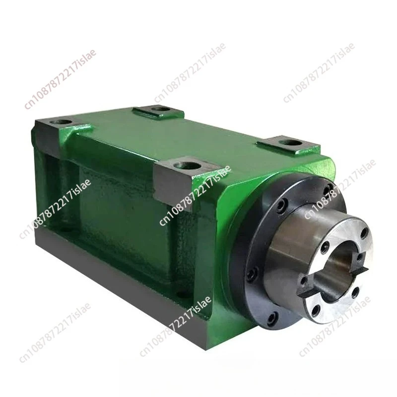 

BT40 Lathe Spindle Chuck, 3KW 4HP High Speed Power Head 3000-6000RPM for Cutting Boring Milling