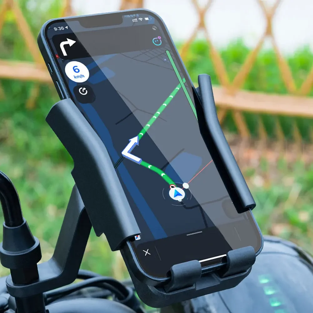 

Motorcycle Bike Mobile Phone Holder Waterproof Support Universal Bicycle GPS 360° Swivel Adjustable Motorcycle Cellphone Holder