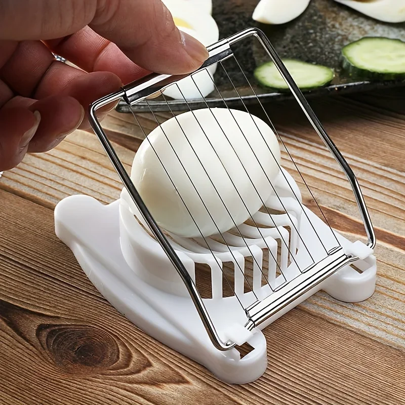 Multi Functional Stainless Steel Egg Slicer Can Cut Soft Food for Practical Quick Household Home Kitchen Cutter Tools