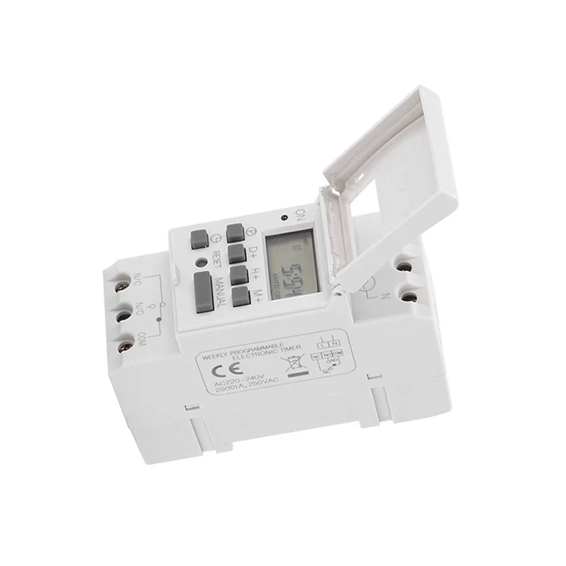 AT44-Professional Timer Time Control Switchathc15 20A 30A Automatic Timing Rail Installation