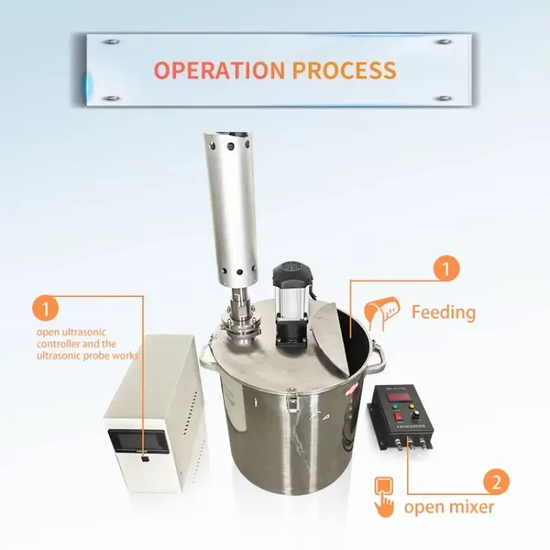 

Lab Multifunctional Ultrasonic Mushroom Extraction Equipment Mushroom Extraction Machine Ultrasonic Homogenizer