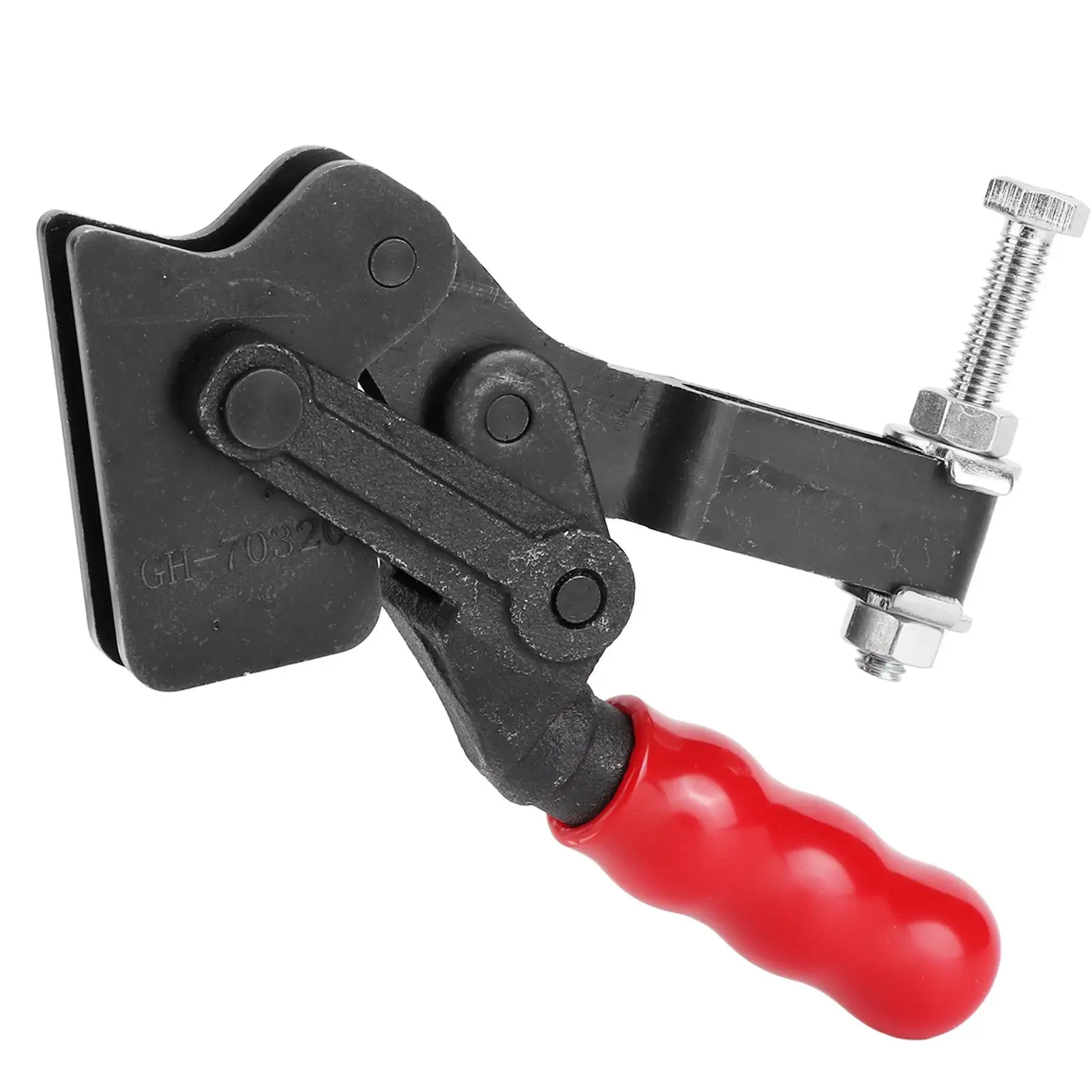 High Carbon Steel Toggle Clamp with Comfortable Grip & Quick Release - Durable for mechanical Tool for Secure Operation