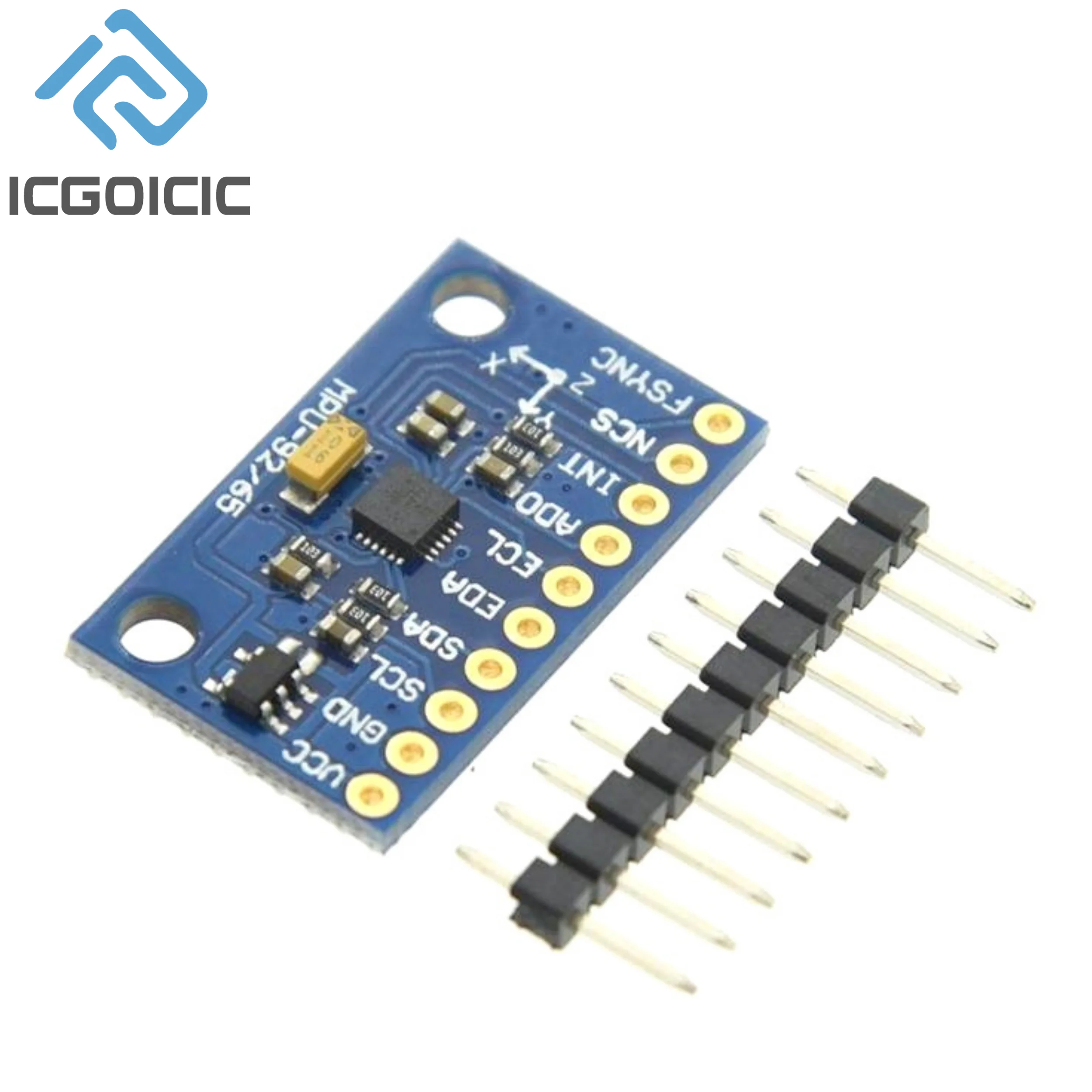 SPI/IIC GY-9250 BMP280 GY-91 MPU6500 6-osiowy 9-osiowy 10DOF żyroskop + akcelerator + moduł czujnika magnetometru dla Arduino