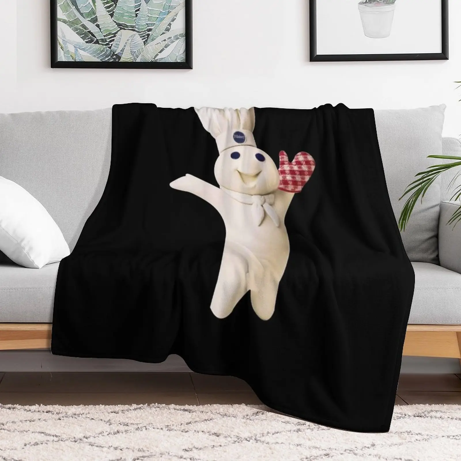 Pillsbury Doughboy Throw Blanket