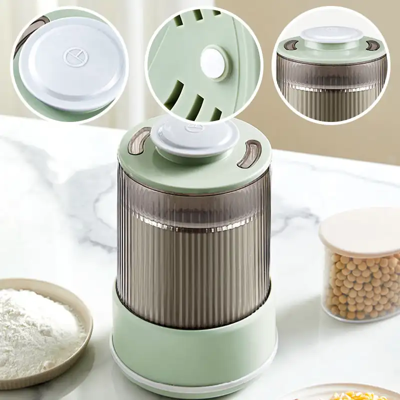 Multi-functional Double Layer Grain Dry Grain Fragrance Dry Food Spices Coffee Grinder High Speed Intelligent Fragrance Medicine