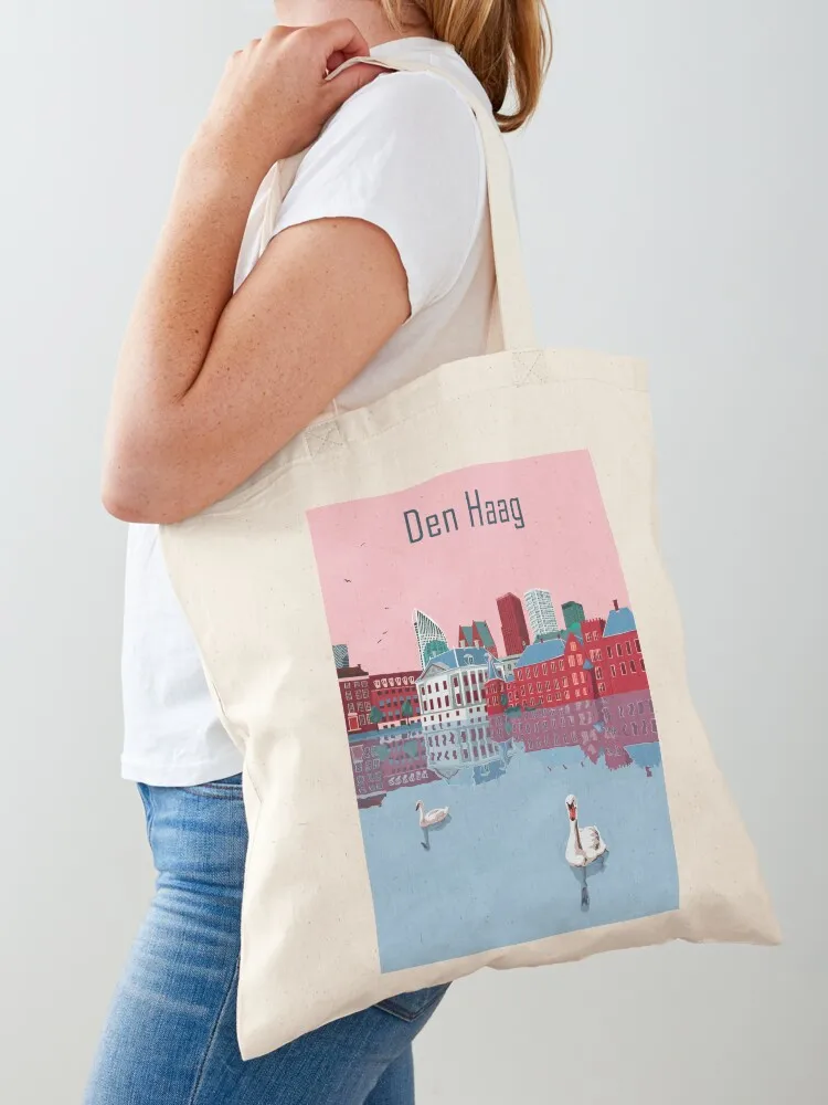 Den Haag - The Hague - Multicolored Tote Bag tote bag screen canvas tote bags Lady bags
