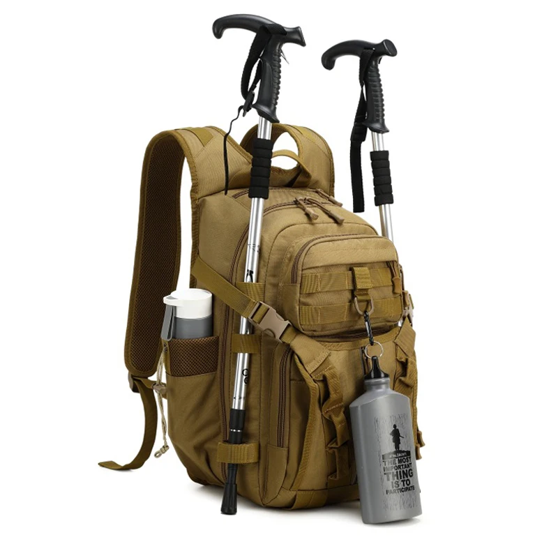 

Men Outdoor Sports Tatical Backpack Waterproof Camping Hiking Fishing Gear Rod Case Bag Large Capacity Mountaineering Sports Bag