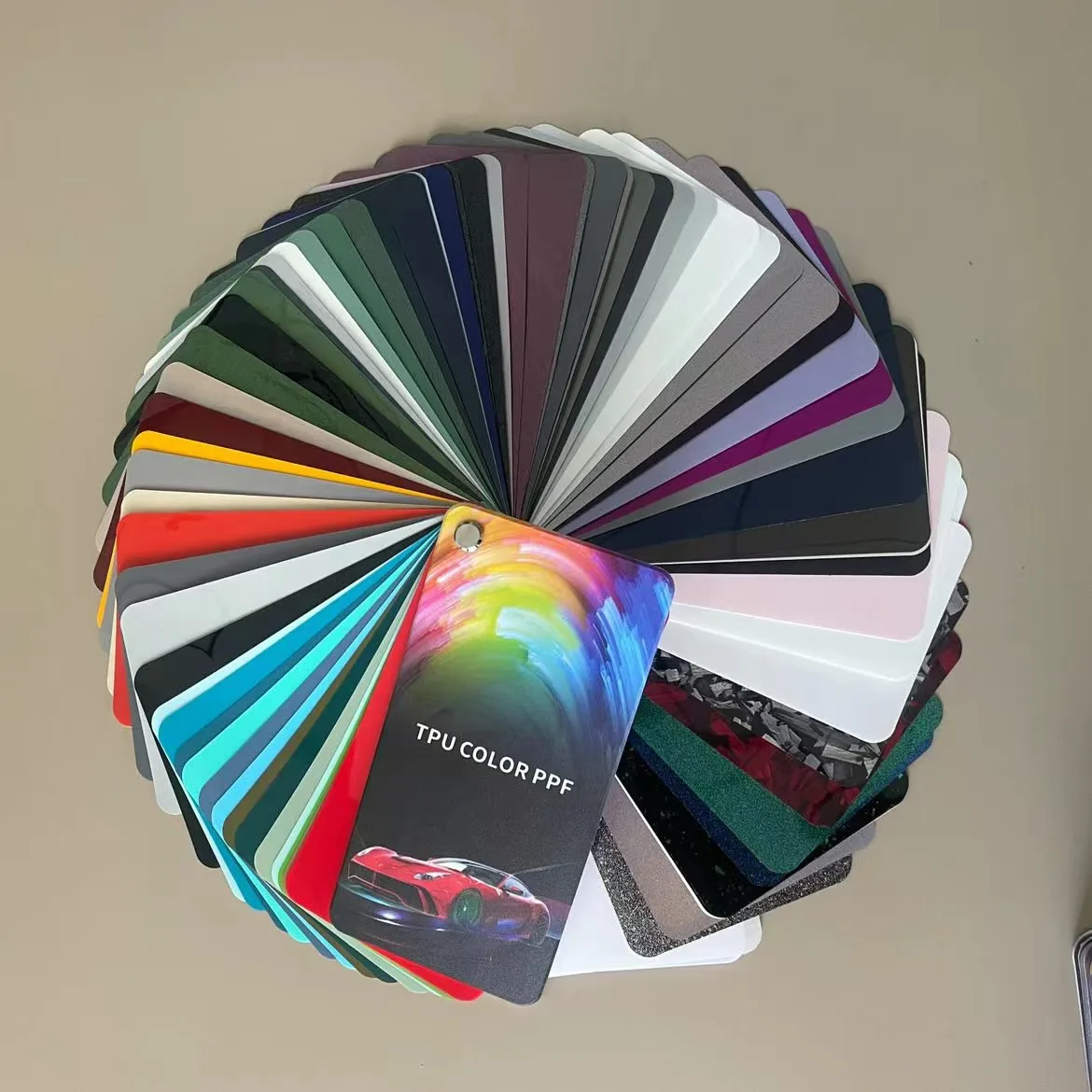 Self Adhesive TPU 3M Colored Ppf Self-healing Color Ppf Film For Cars Hydrophobic High Gloss Wrap PPF TPU Paint Protection Film