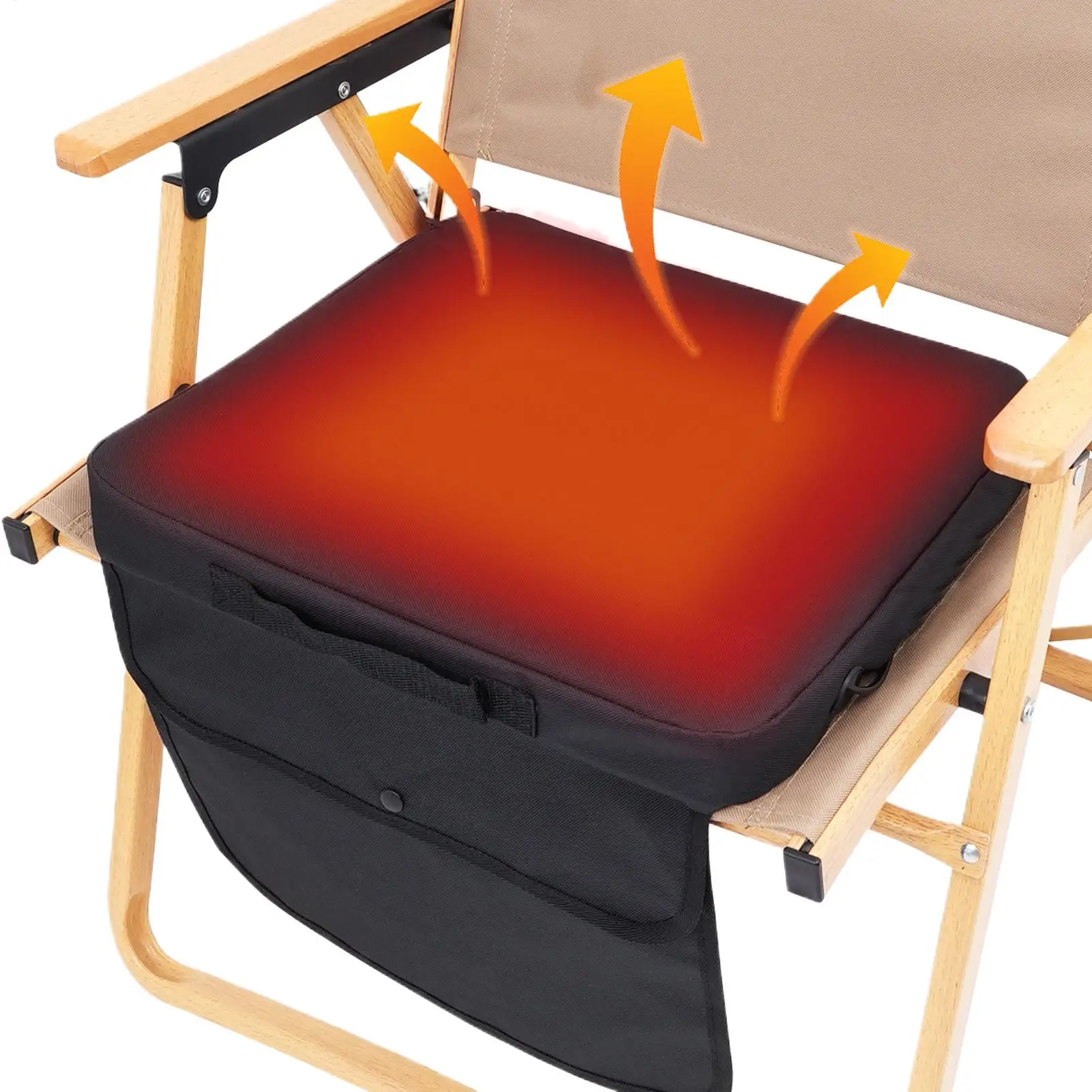 

Heated Seat Cushion USB Powered Waterproof Warmer Foldable Warm Heating Seat Cushion for Car Office Home Concerts Bleacher