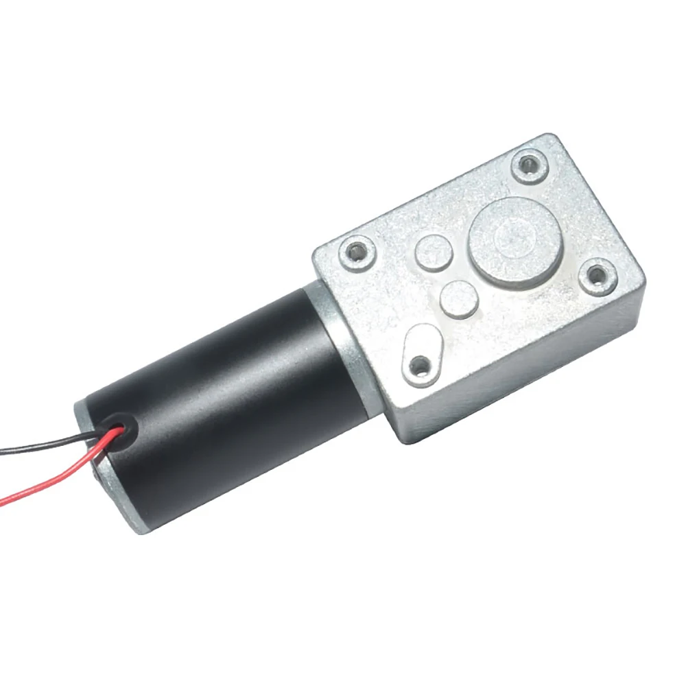 Diâmetro do eixo 8mm 8-470rpm do motor da engrenagem do worm da c.c. do motor da redução 24v da engrenagem de direção do ângulo direito diminuto opcional
