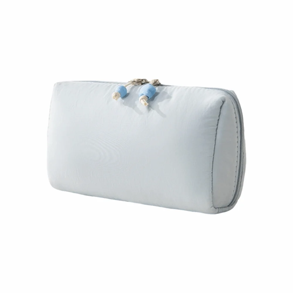 

Большая вместительная сумка для хранения косметики, портативная перегородка, нейлоновая сумка для помады, несколько цветов, водонепроницаемая сумка для туалетных принадлежностей цвета макарон