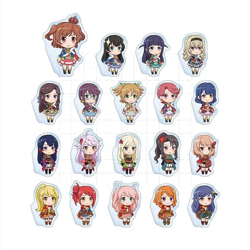 

Игровой аниме Kagura Hikari Hoshimi Junna брелок кукла акриловый брелок Подвеска для подарка