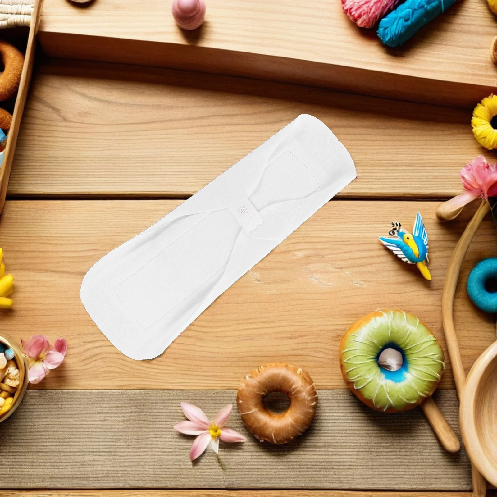 3 Buah Pembalut Katun Menstruasi Nyaman Pembalut Wanita Anti Bocor Dapat Digunakan Kembali untuk Penggunaan Puerpera Wanita Setelah Melahirkan