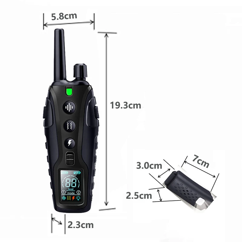 Imagem -03 - Led Elétrica Anti Bark Trainer para Pet Dog Ultrasonic Repeller Training Aids e Comportamento