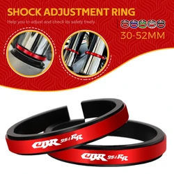 FOR HONDA CBR954RR CBR 954 RR Motorcycle Adjustment Shock Absorber Auxiliary Rubber Ring CNC Accessories Fit 30MM-52MM