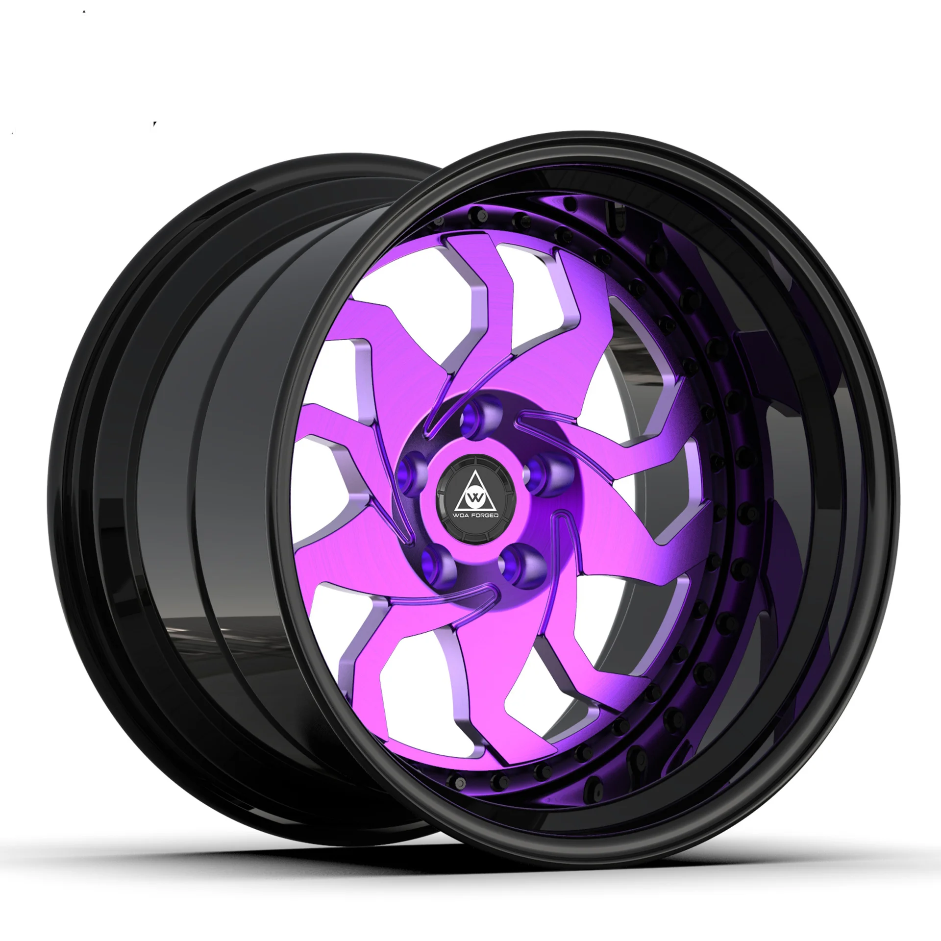

Custom Color Purple Green 18 19 20 Inch Car Wheels Wheel Rims Forged Alloy Car Wheel Hub