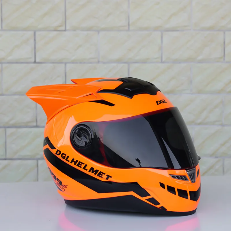 

Full Face Motorcycle Helmet Off Road Orange Helmet Professional Rally Casque Casco Racing Helmet Capacete Casco ECE Approved