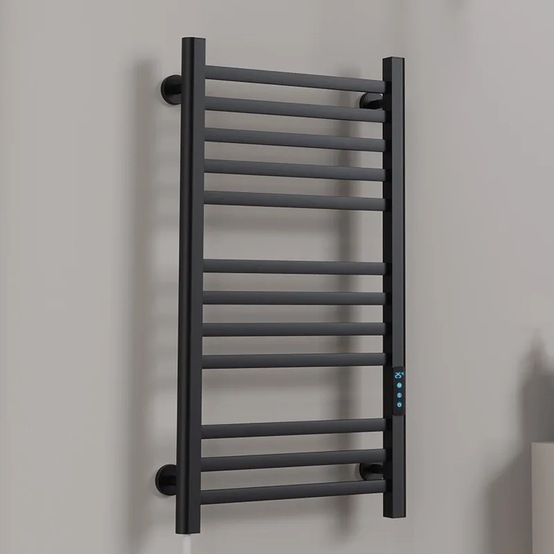 High Quality T5 Aluminum Bathroom Adjustable Temperature Electric Towel Rack