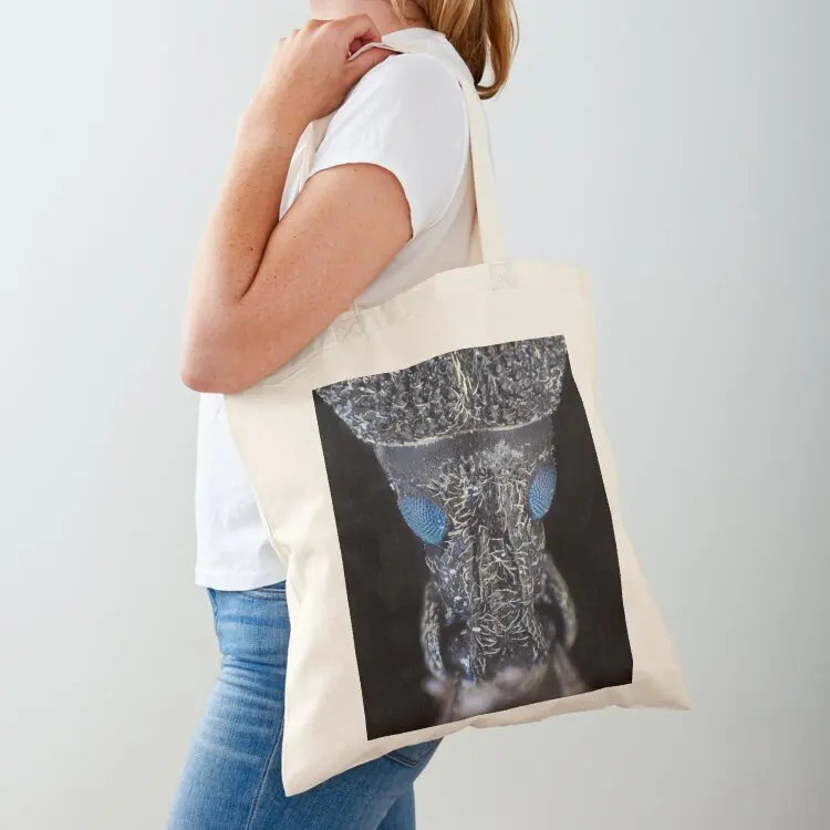 

Weevil beetle under the microscope Tote Bag Women's bags Beach bag Handbags women custom canvas bag