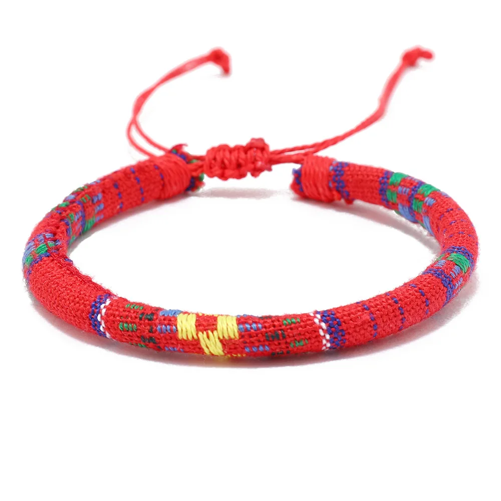12-teiliges Set an Armbändern im Boho-Stil für Männer und Frauen, geflochten, für den Sommer, handgefertigt, als Festival-Schmuck und Accessoires. – Detail 9